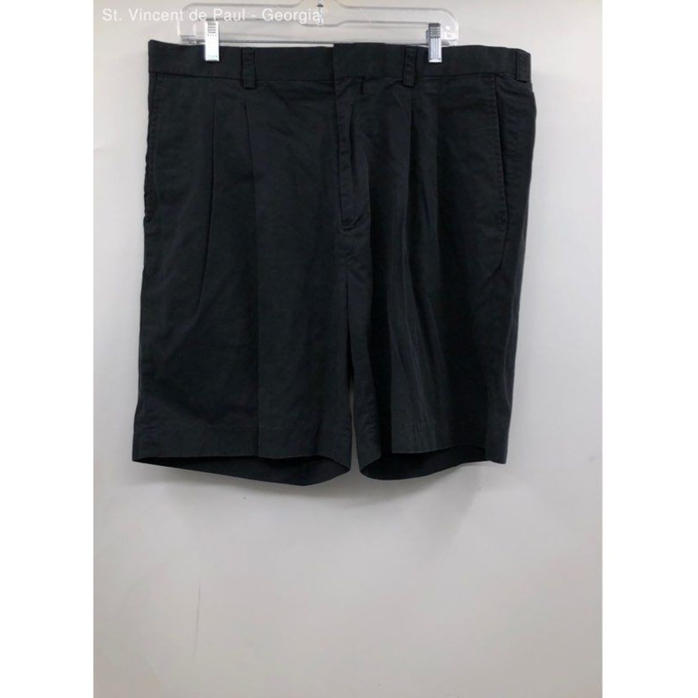 Men's‎ Oxford Golf Black Straight Leg Chino Shorts - Size 38